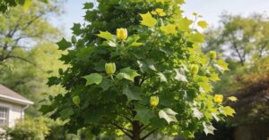 Tulipanowiec po 10 latach: tulipanowiec amerykański i odmiana aureomarginatum