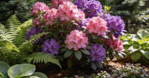 Co posadzić obok rododendrona? Najlepsze rośliny do kwaśnej gleby